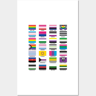 LGBT FLAGS Posters and Art